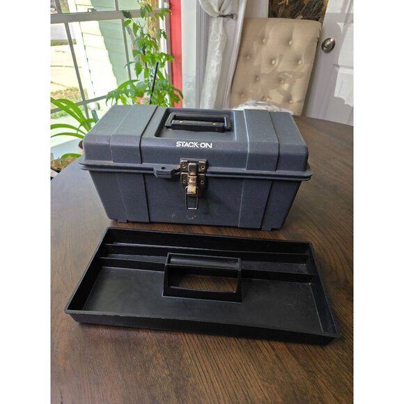 Vtg / Stack on  / Gray / *Case Only / USA / *Rust & PBlaster - Picture 1 of 11